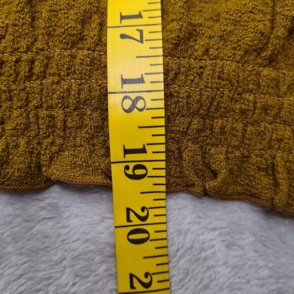 Madewell Drawstring Top Texture & Thread Womens SMALL Cute Off Shoulder Casual - Picture 3 of 5